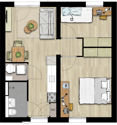 hodes basiswoning bw02