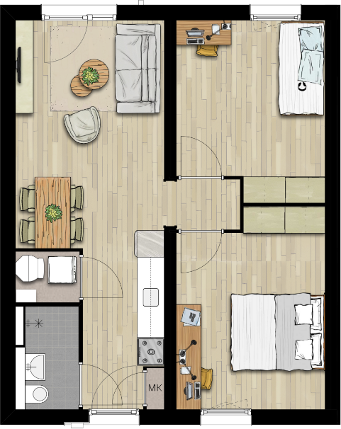 hodes basiswoning bw03